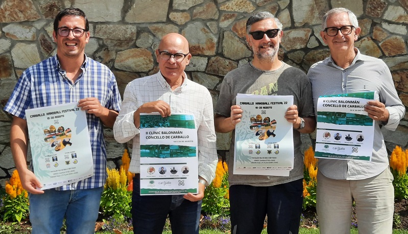 Marcos Trigo, Xos Regueira, Juan Ramn Garca e Evencio Ferrero presentaron o cartel