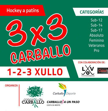 Torneo de Hóckey a Patíns 3x3 Carballo